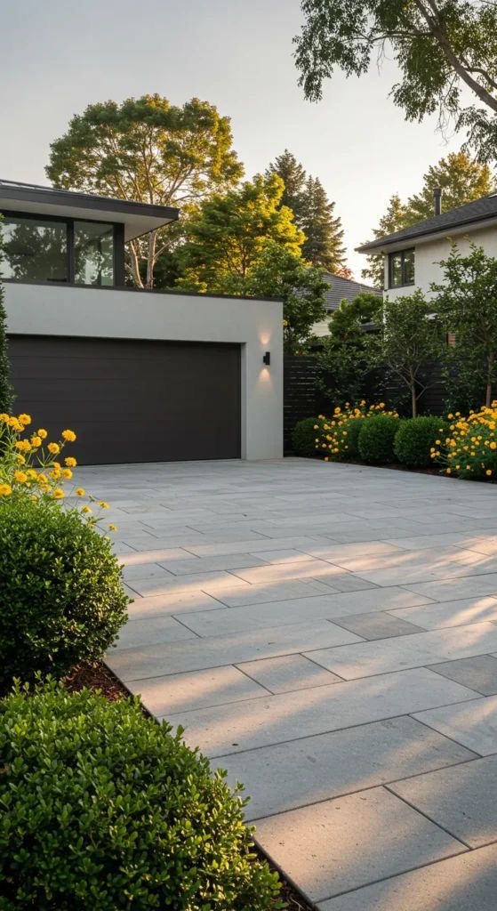 Gartenanlage mit Sichtschutz